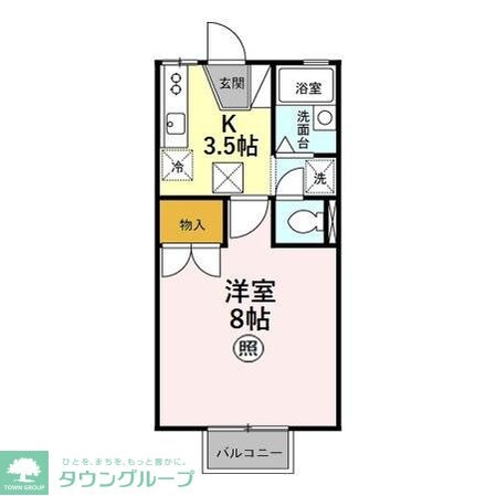 パークサイドの物件間取画像